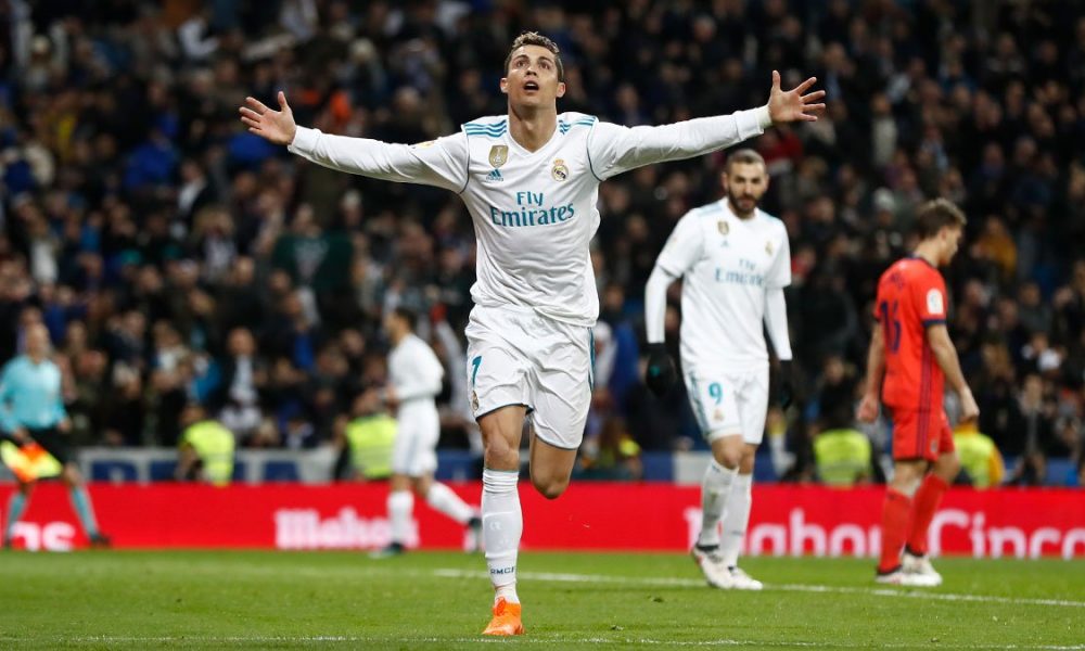 Cristiano lideró al Madrid en la victoria ante la Real Sociedad - ACN