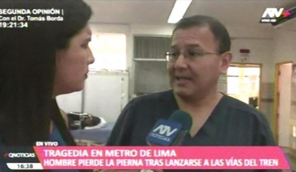 Venezolano, Metro de Lima, lanzarse - acn
