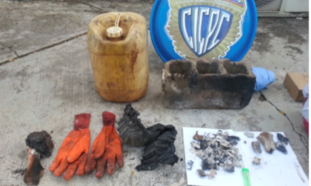 Hijo que mató, quemó a su mamá, espera condena - acn