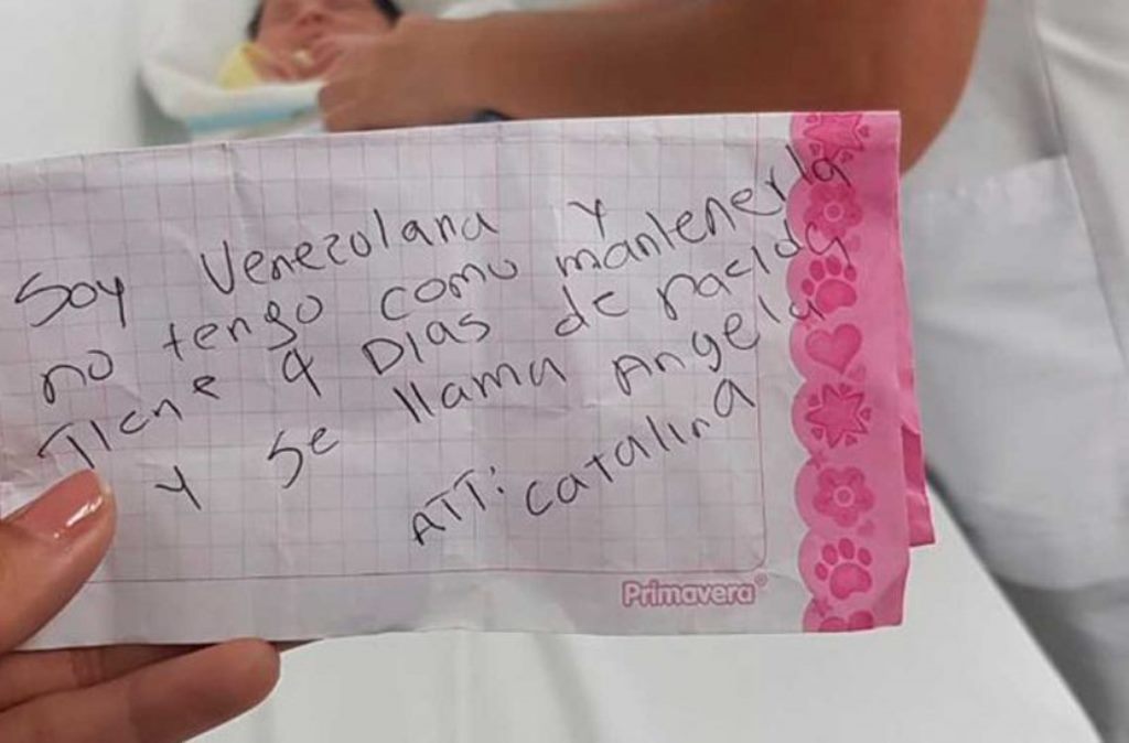 Cúcuta, venezolana abandonó, hija recién nacida - acn