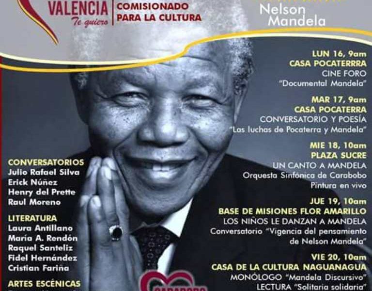 Valencia sede del centenario en honor a Nelson Mandela