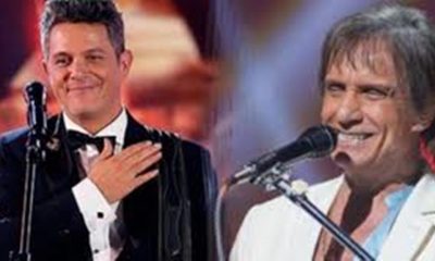 Alejandro Sanz y Roberto Carlos le cantan a "Esa Mujer"