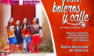 ACN- “Vida, Boleros y Calle” se presentará en el Teatro municipal de Valencia