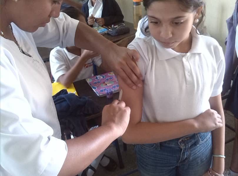 ACN- Plan de Vacunación llegó a unas 460 escuelas carabobeñas en octubre