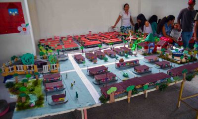ACN- Maquetistas mostraron su arte en el I Festival de Cartografía en Guacara