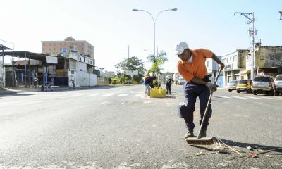 ACN- Jornada de limpieza hace brillar avenidas de Naguanagua