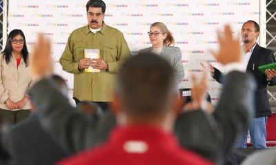 Maduro rezó acn