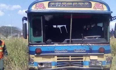 Embarrancamiento de un bus dejó 47 lesionados- acn