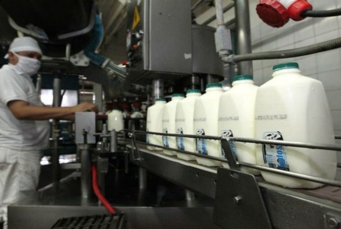 producción láctea apagón 30% de la producción