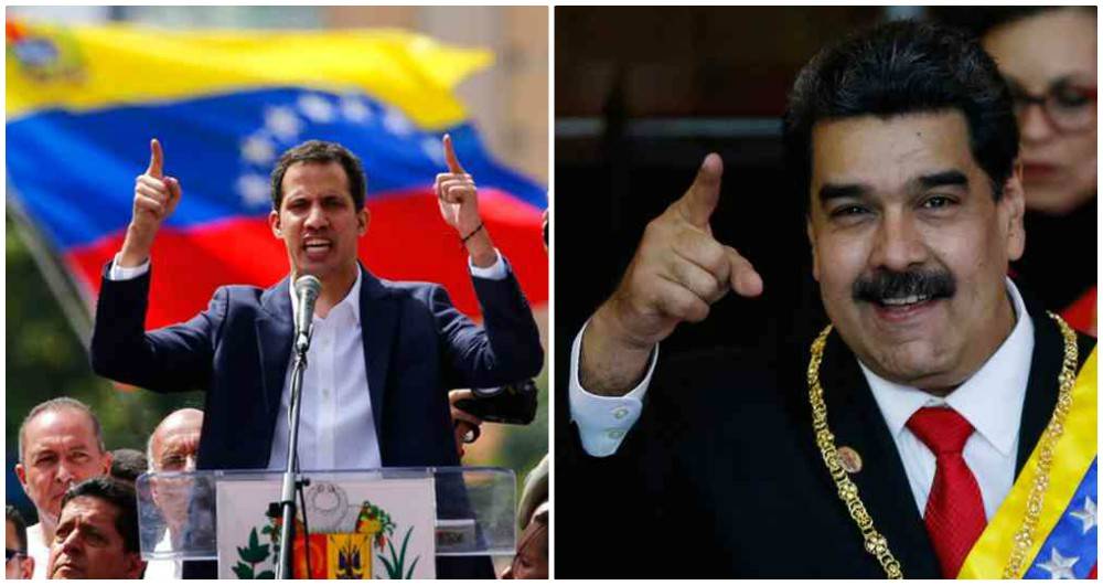 Elecciones Maduro y Guaidó - acn