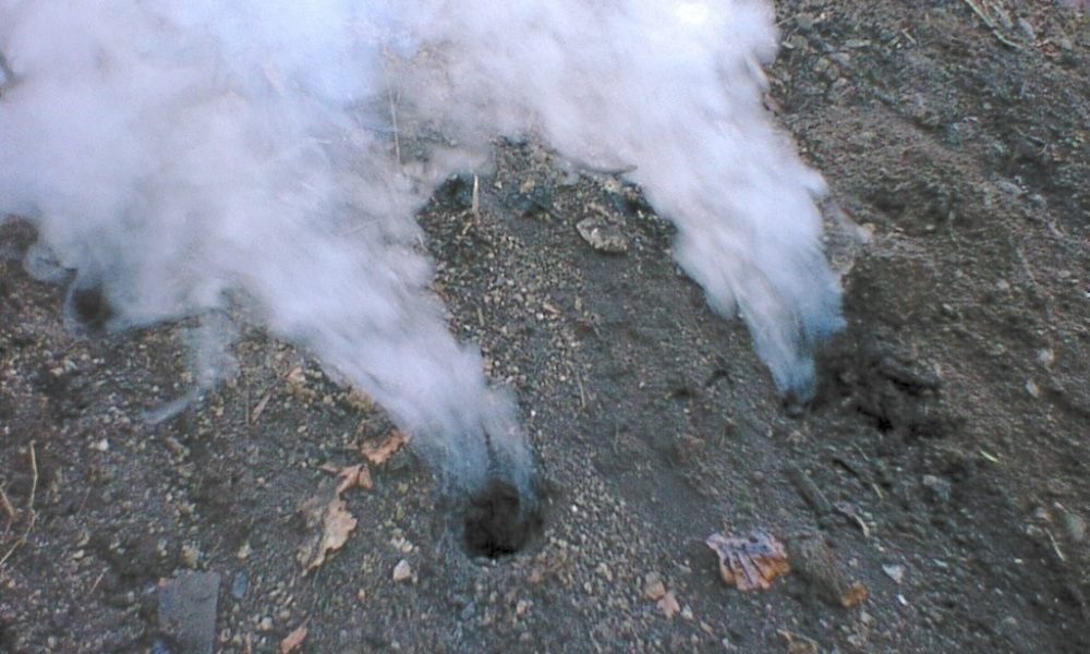 Reportan presunto fenómeno volcánico en Guacara. Foto: Cortesía