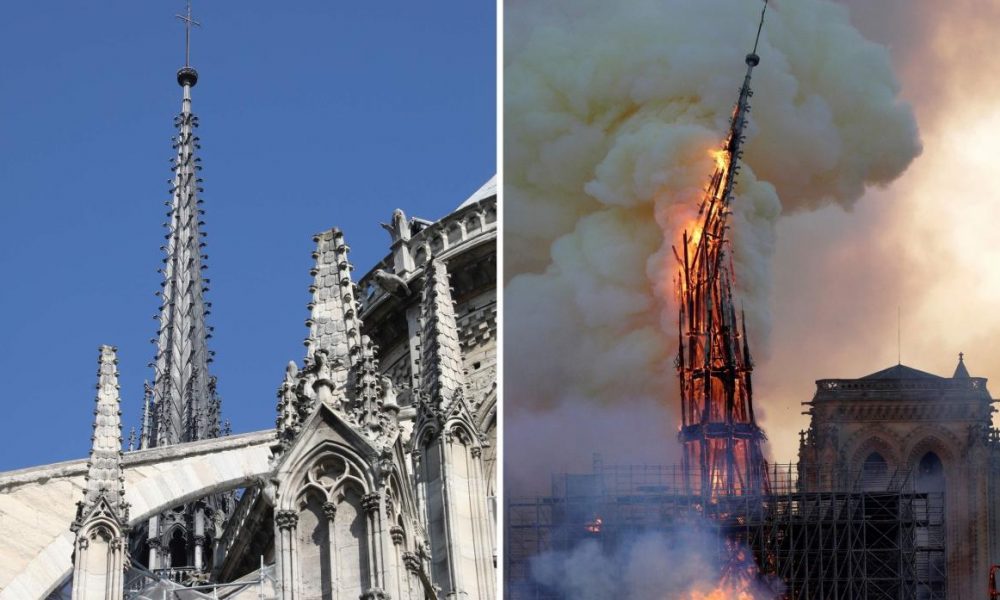 Francia lanzará concurso de arquitectura para reconstrucción de aguja de Notre Dame. Foto: Agencias