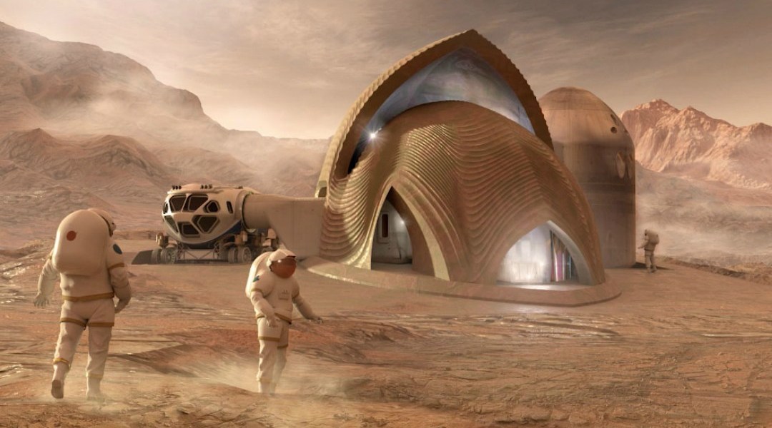 La NASA presentó tres modelos de casas para vivir en Marte