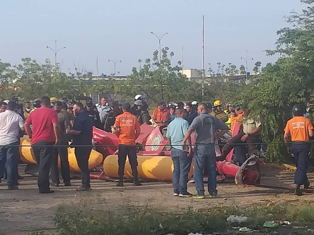 General fallece al caer helicóptero en Maracaibo. Foto: Sergio Novelli