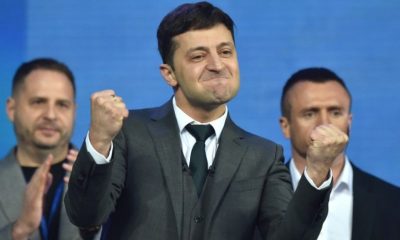 Un actor cómico es el nuevo presidente de Ucrania. Foto: Agencias