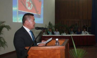 embajador Corea del Norte de visita en Valencia. ACN