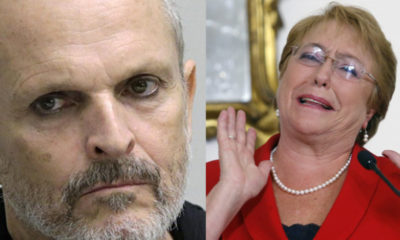 Miguel Bosé acusó a Bachelet - acn