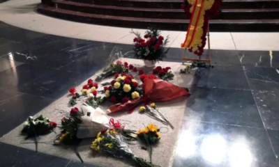 Tumba de Franco en el Valle de los Caídos.