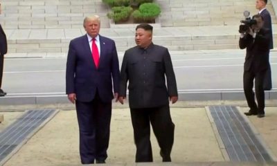 Trump y Kim se reunen en Corea del Norte