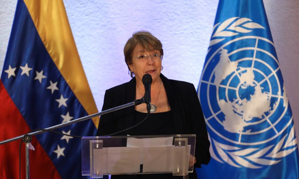 Gobierno de Maduro en desacuerdo con informe de Michelle Bachelet. ACN