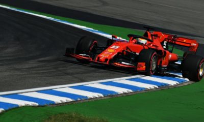 Gran Premio de Alemania: Vettel fue el más rápido para Ferrari