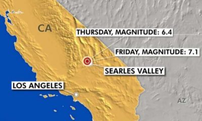 Trump declara estado de emergencia en California por grandes terremotos