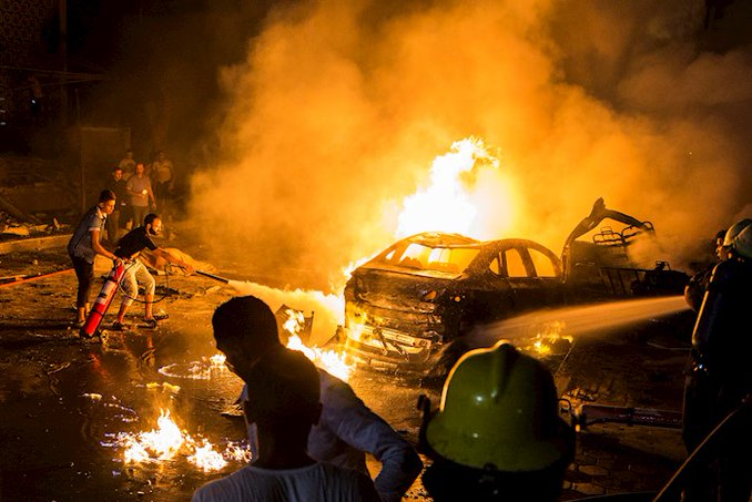 Diecisiete muertos en explosión de automóvil en el centro de El Cairo