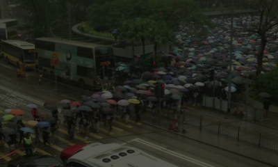 Protestas bajo los cielos tormentosos de Hong Kong