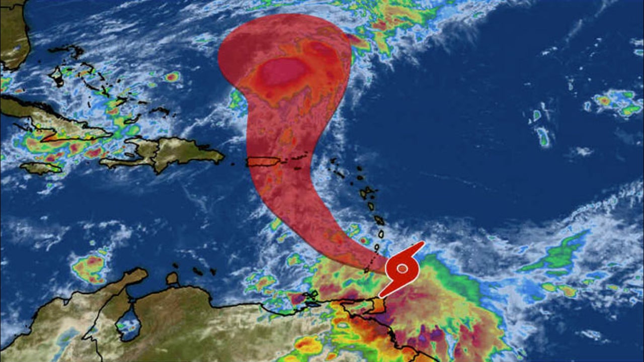 Alerta amarilla en Trinidad y Tobago por tormenta Karen
