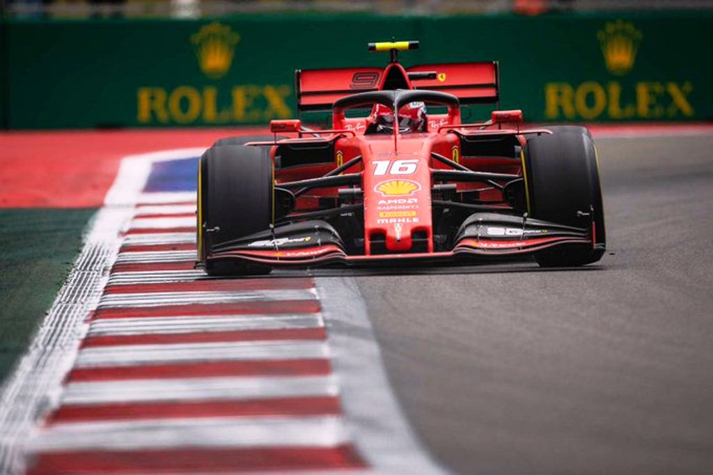 Charles Leclerc impuso su Ferrari - noticiasACN