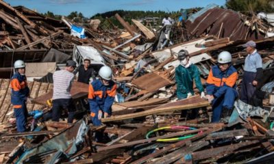 Japón despliega 110.000 rescatistas tras el paso del tifón Hagibis