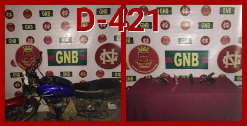 Neutralizan dos miembros de El Patán en enfrentamiento con la GNB - acn