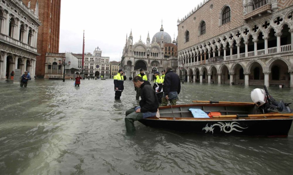 Cambio climático: aumento del nivel del mar castiga severamente a Venecia
