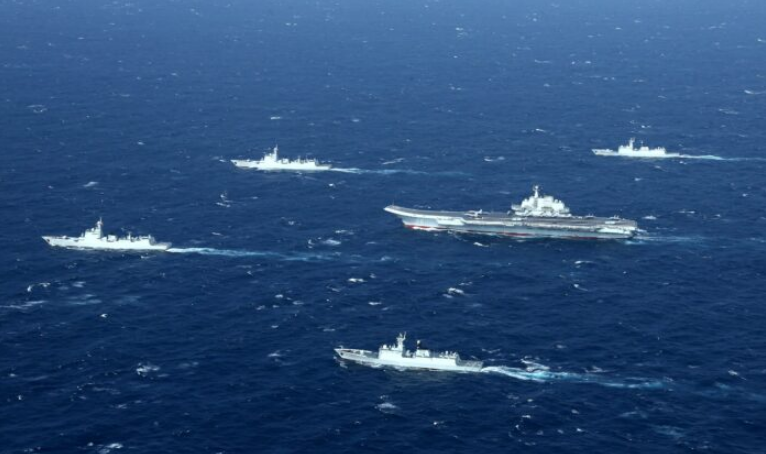 China despliega su poderío naval para asegurar su control regional