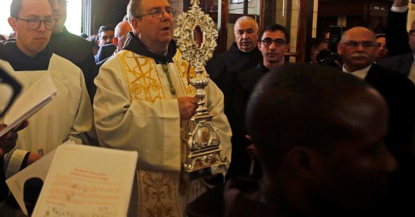 Una reliquia del pesebre: el regalo del Papa Francisco a Belén
