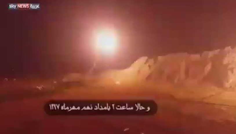 Irán lanzó lluvia de misiles sobre una base norteamericana en Irak