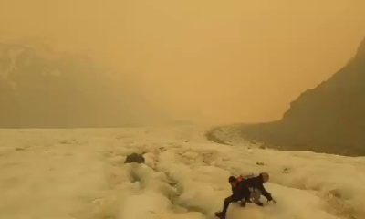 Nieve de un glaciar neozelandés fue "caramelizada" por los incendios australianos