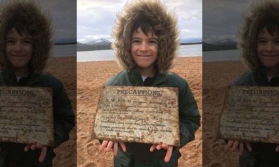 Niño escocés encontró una antigua carga de explosivos con su regalo de navidad