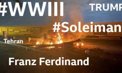 ¿Porque #Soleimani #WWIII y #Franz Ferdinand son tendencias en las redes?