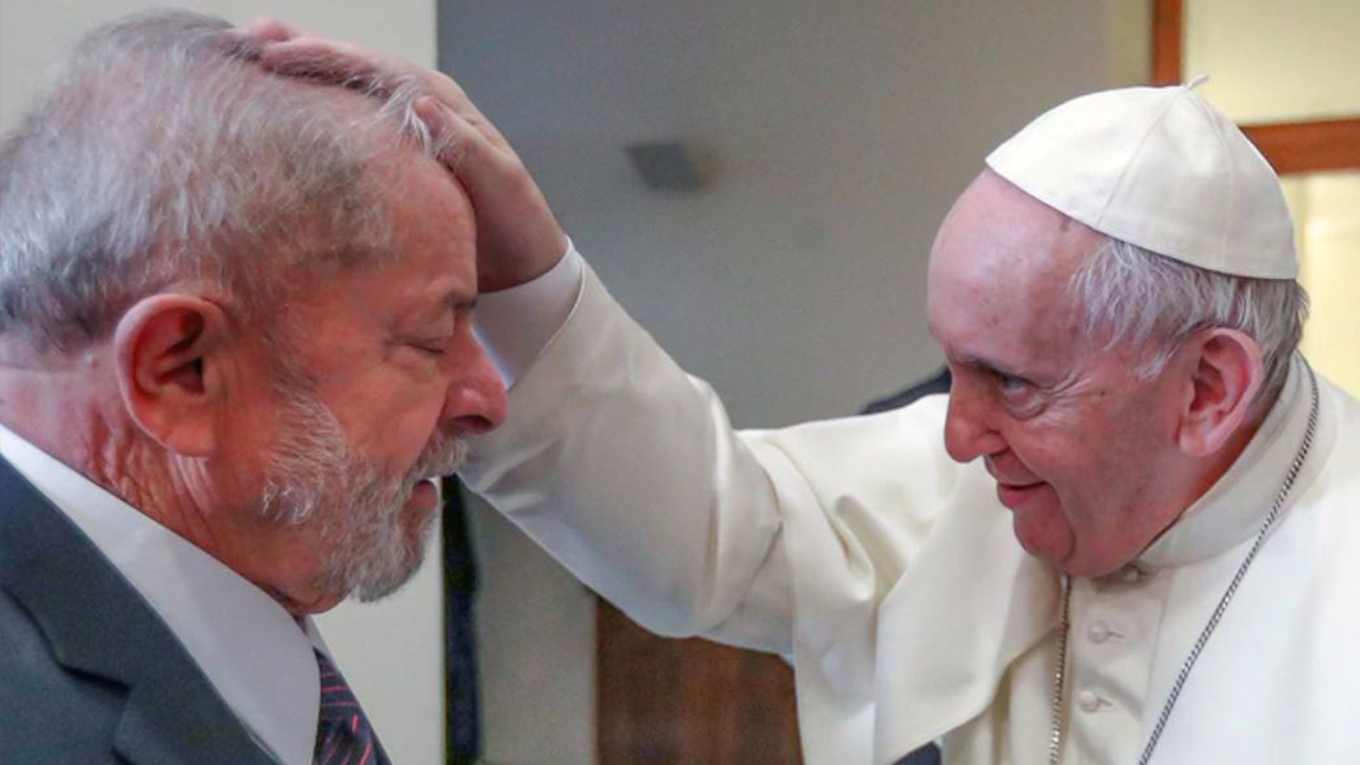 El Papa con Lula