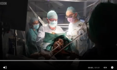 Paciente tocó su violín durante cirugía de cerebro