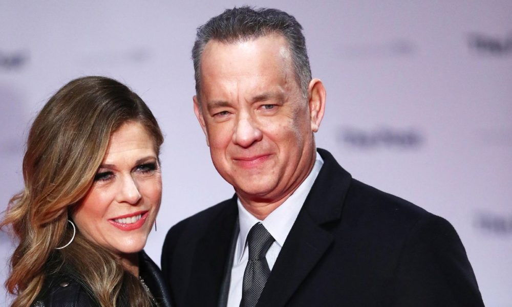 Tom Hanks y su esposa