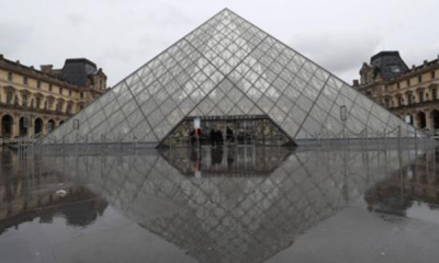 cerrado museo de Louvre