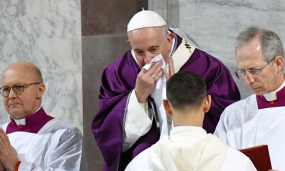 papa Francisco hace prueba de coronavirus