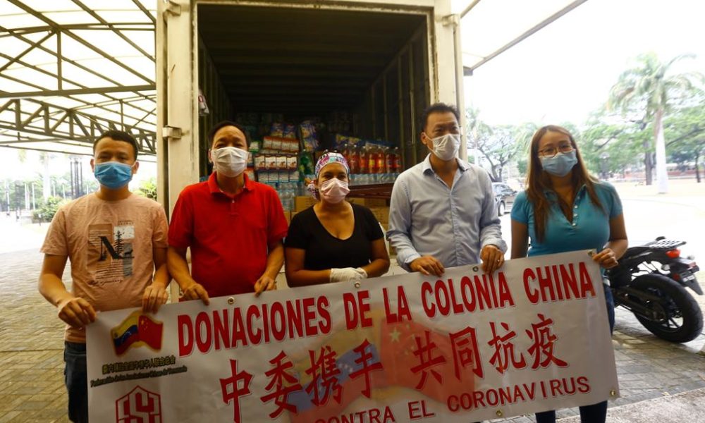 donativo comunidad china carabobo