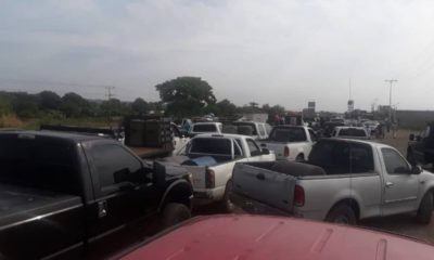 Productores agrícolas trancaron autopista en Guanare