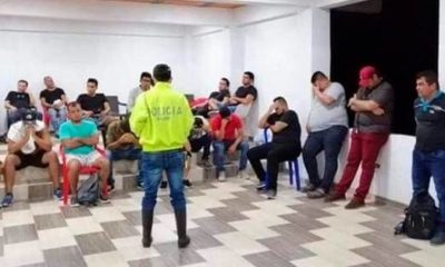 18 venezolanos detenidos fiesta privada Colombia