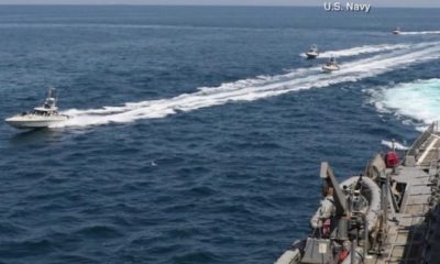 Trump ordenó destruir barcos iraníes