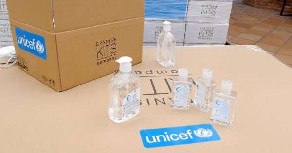 Unicef entrega ayuda médica a España - ACN