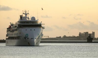 evacuados tripulantes crucero en Uruguay - acn
